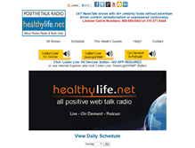 Tablet Screenshot of healthylife.net