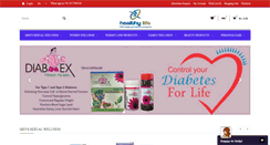 Desktop Screenshot of healthylife.co.in