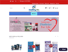 Tablet Screenshot of healthylife.co.in