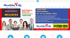 Desktop Screenshot of healthylife.lk